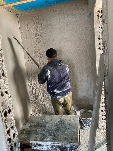 Verputzarbeiten Wand